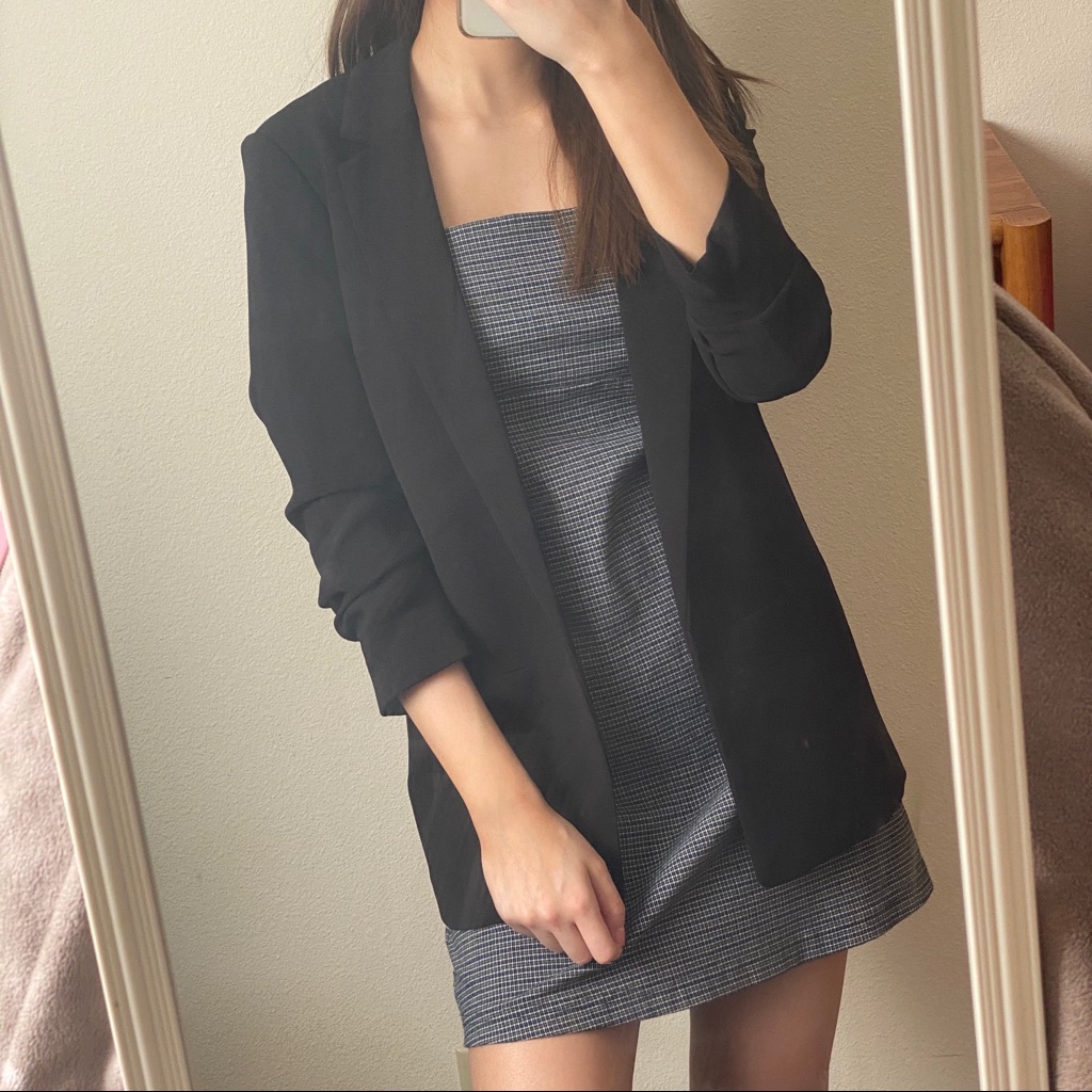 Dress And Blazer